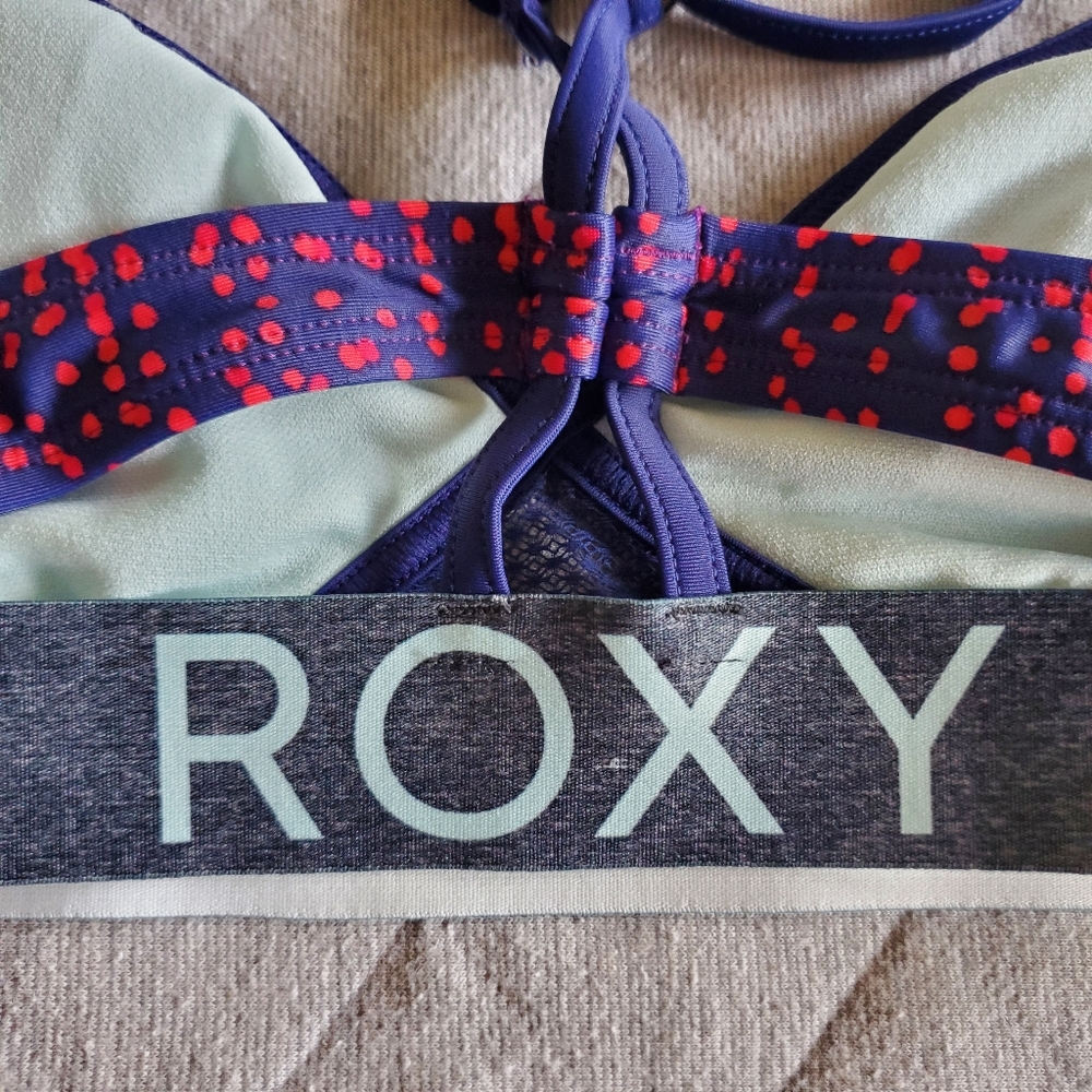 ⭐ 4/$20 Roxy Bikini Top Size Small‎ - Picture 5 of 6